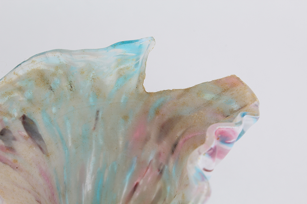 Hand Blown Colored Glass Decor