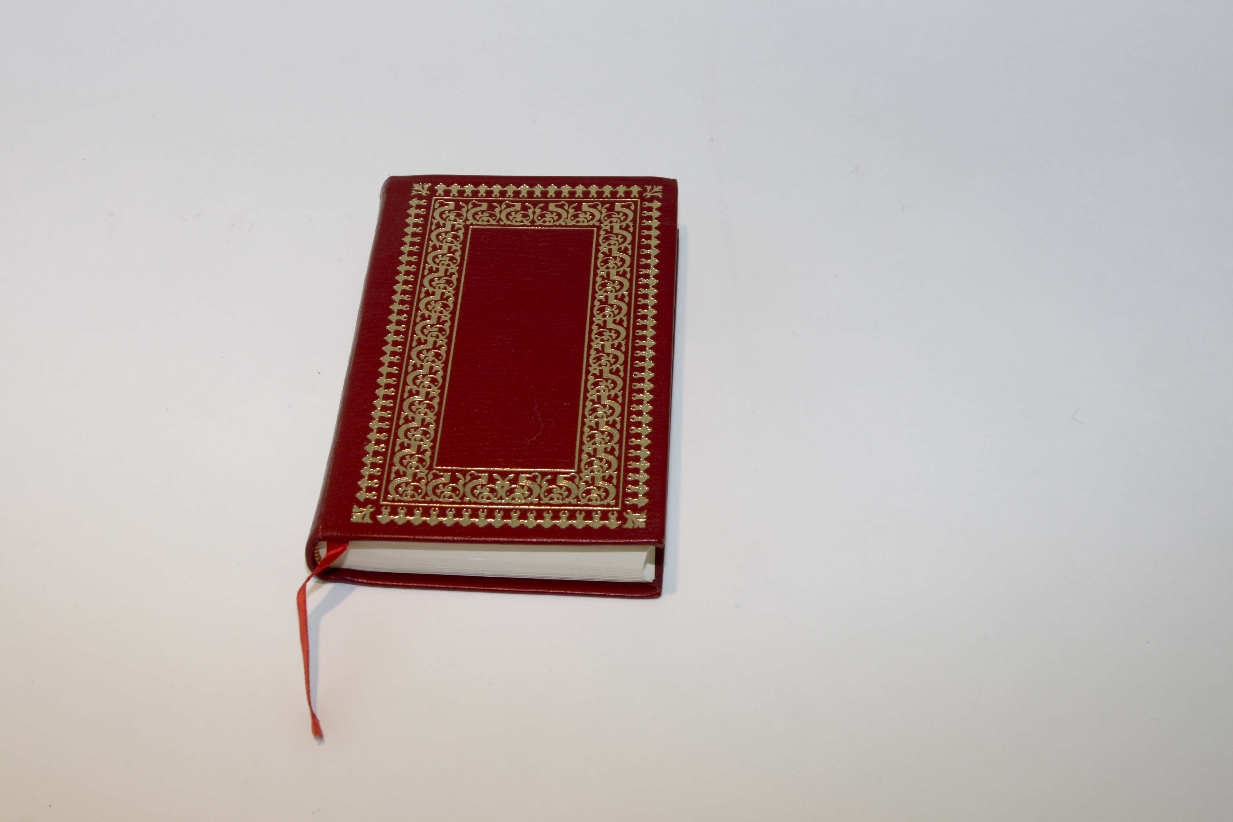 Five Vintage Leather Bound Classic Books