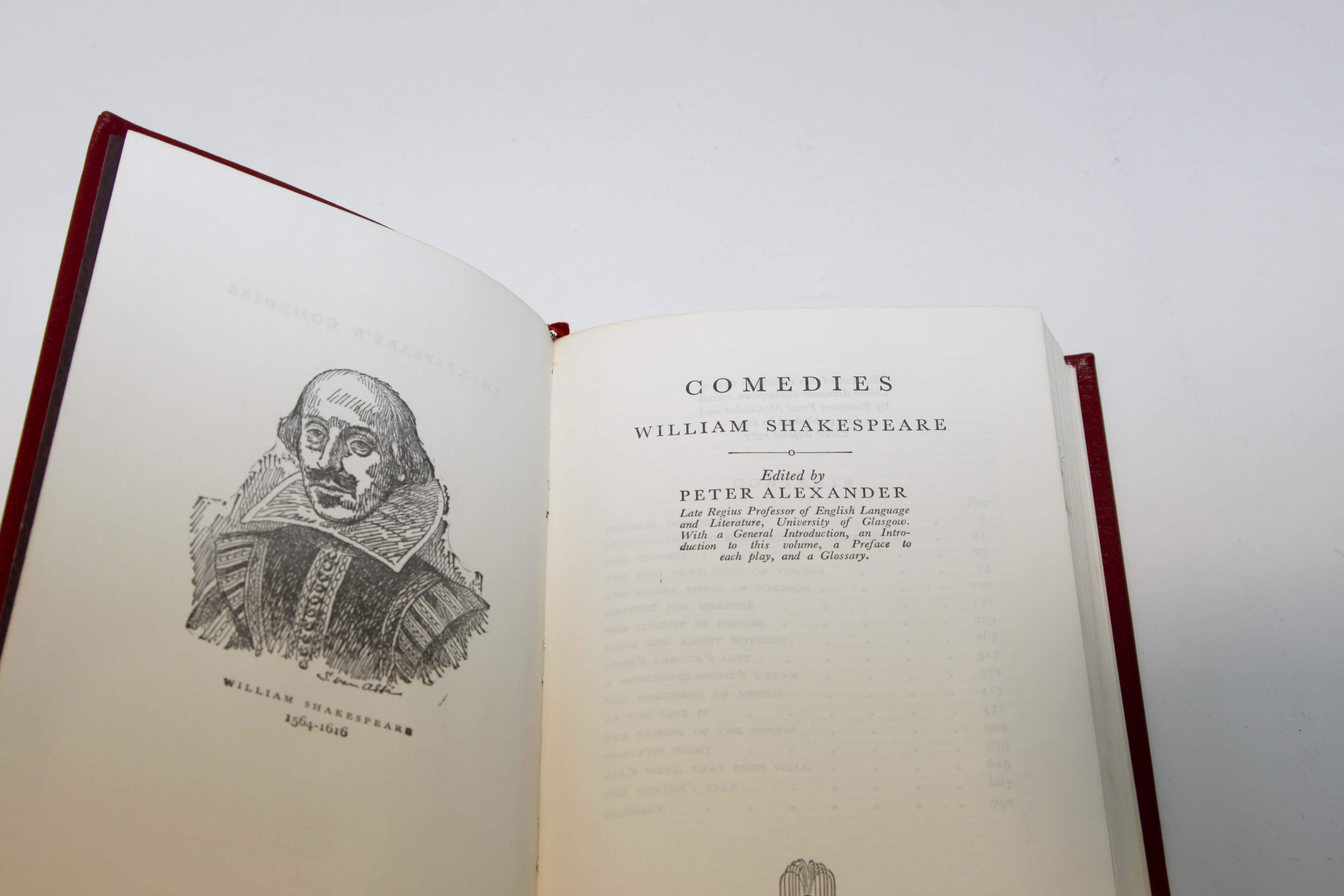 Five Vintage Leather Bound Classic Books