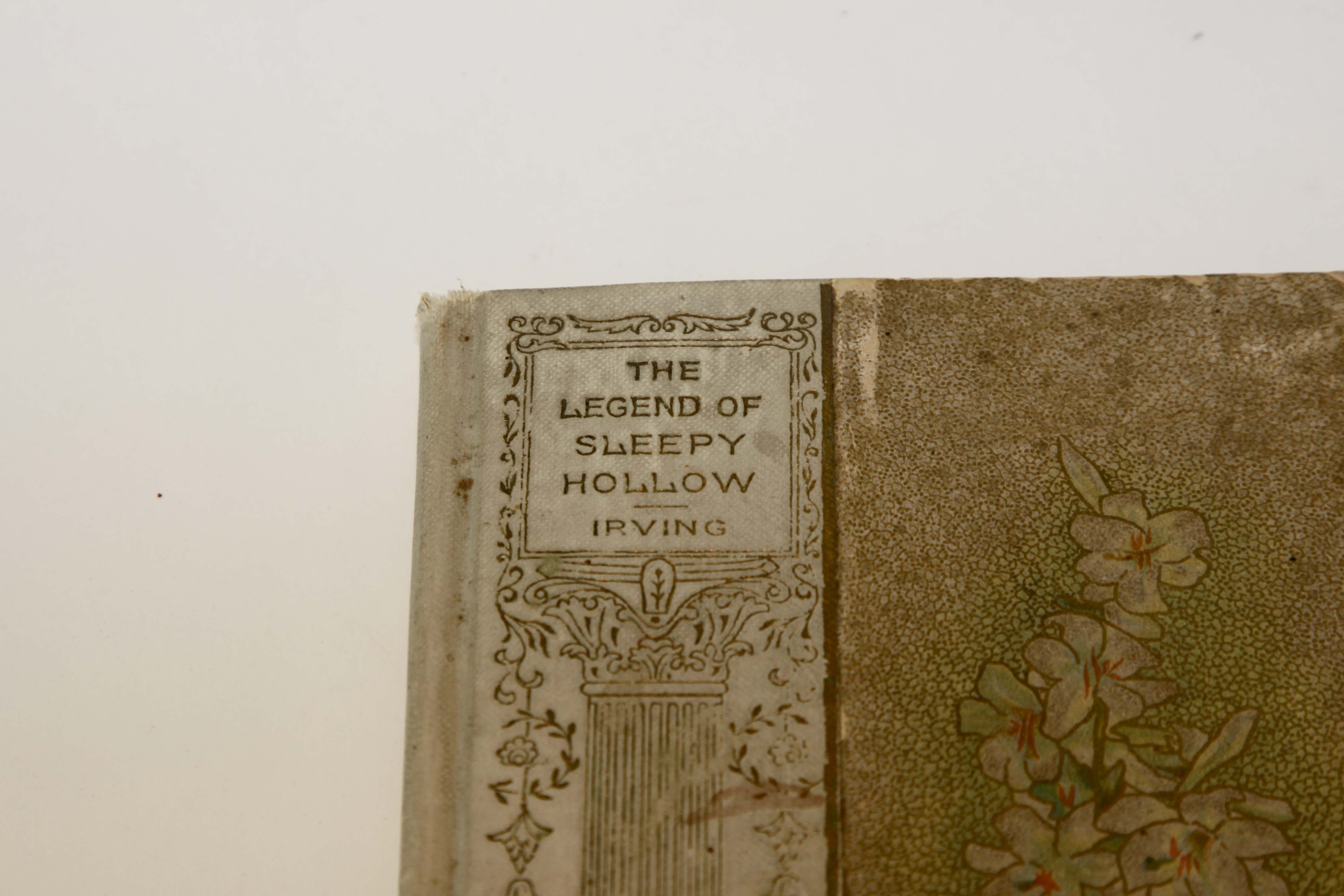 Five Vintage Leather Bound Classic Books