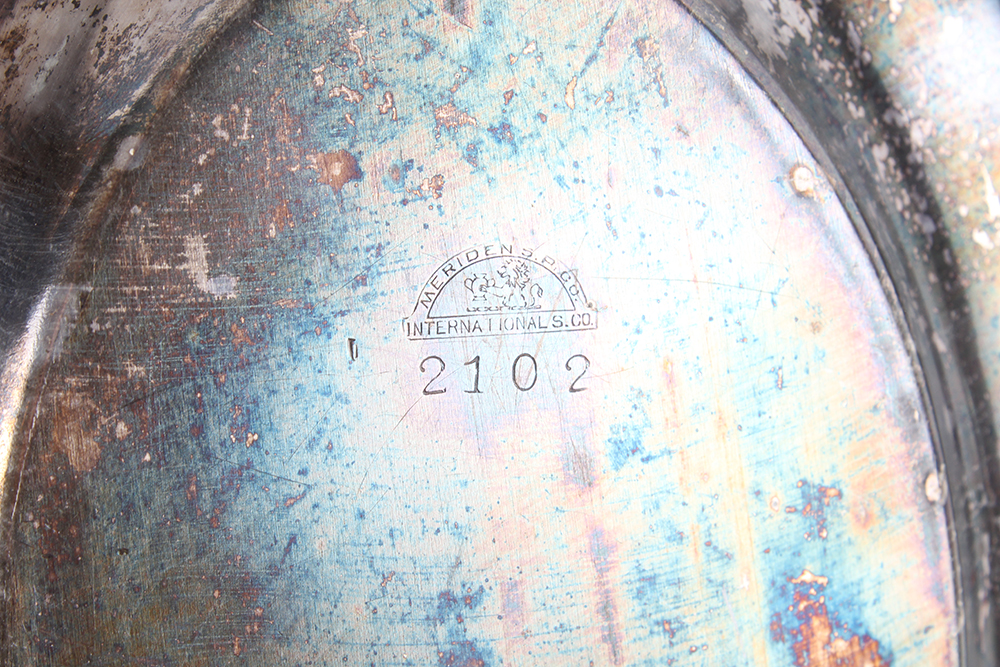 Plated Silver Shallow Oblong Dishes