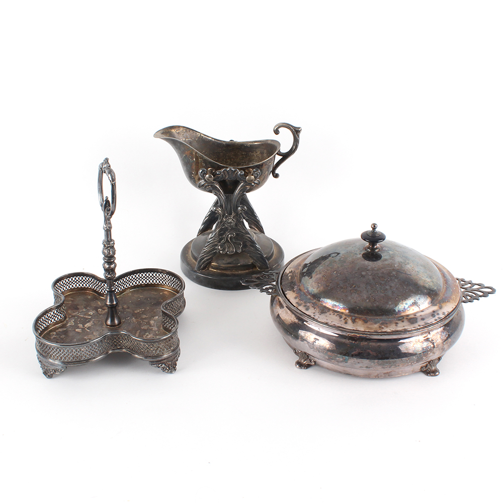 Silver Plated Unique Serving Ware