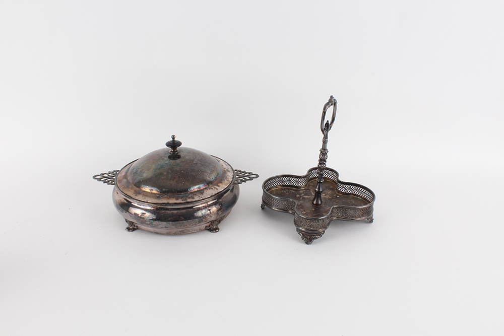 Silver Plated Unique Serving Ware