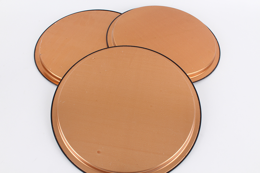 Vintage Metal Trays with Classic Car Design