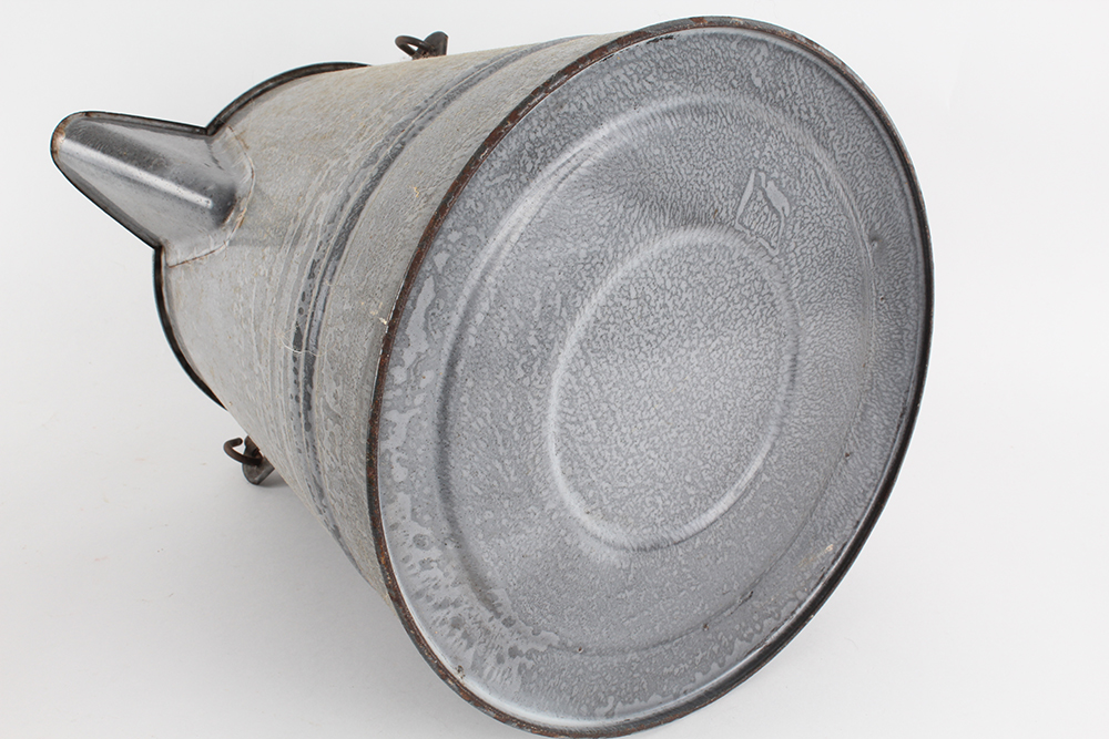 Pair of Speckled Enamelware