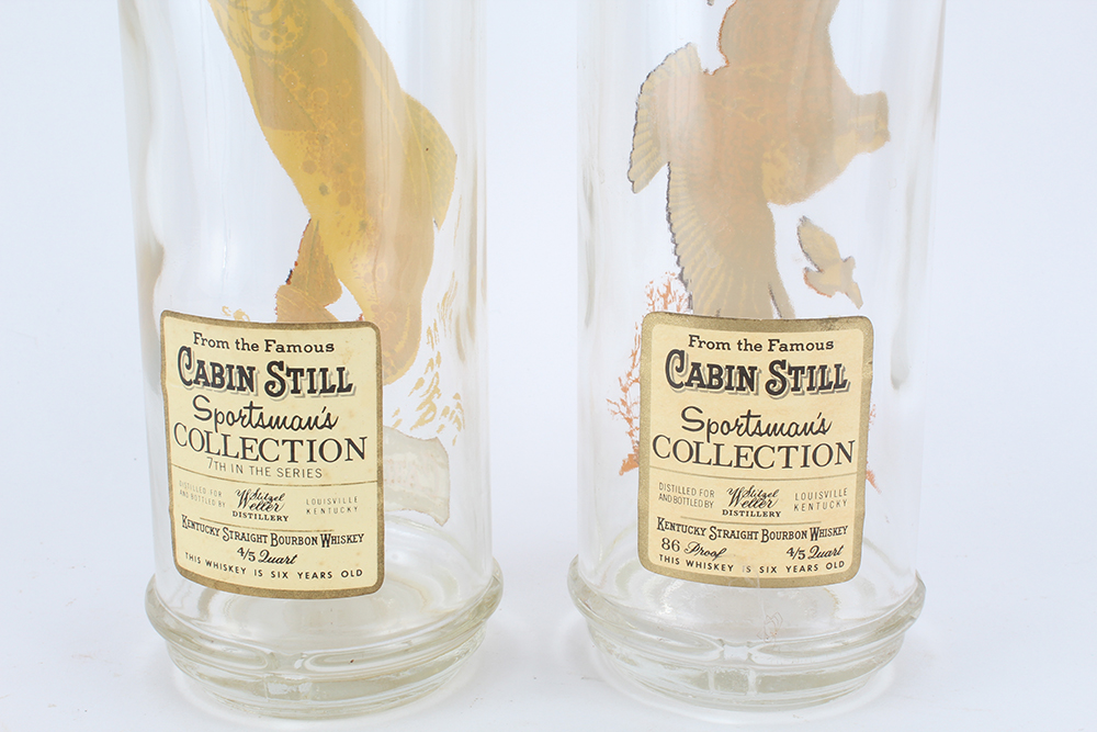 Vintage Cabin Still Decanters