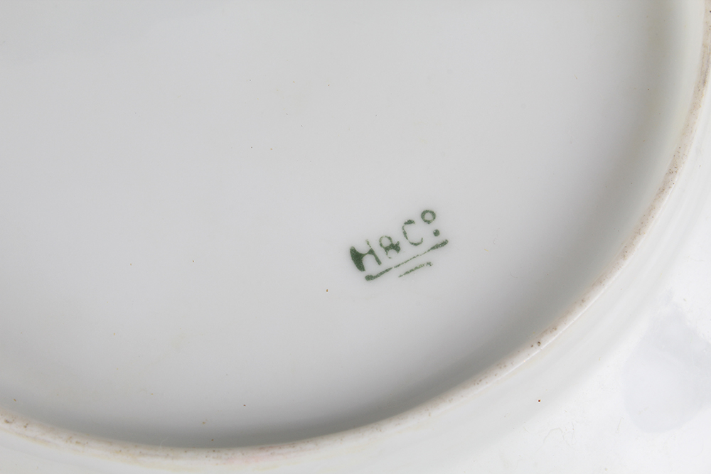 Assorted Porcelain Plates, Bowls, and Lidded Box