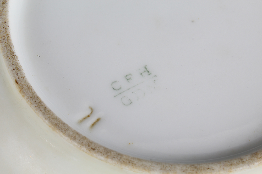 Assorted Porcelain Plates, Bowls, and Lidded Box