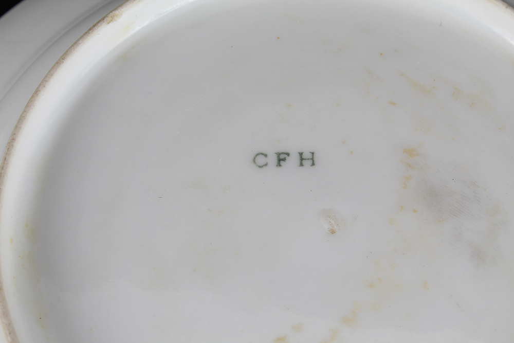 Assorted Porcelain Plates, Bowls, and Lidded Box