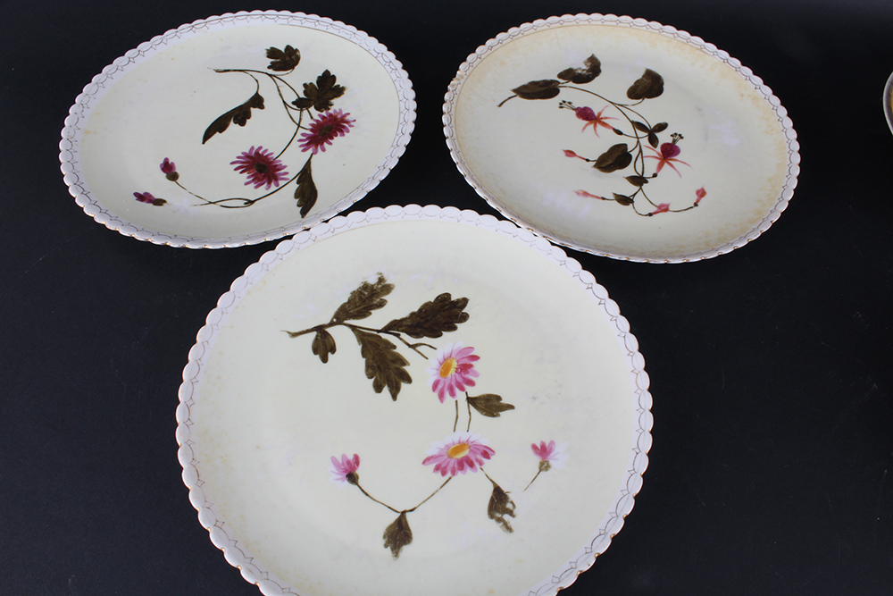 Assorted Porcelain Plates, Bowls, and Lidded Box