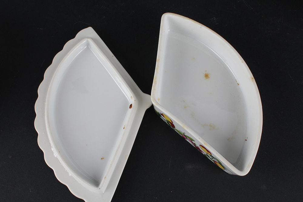 Assorted Porcelain Plates, Bowls, and Lidded Box