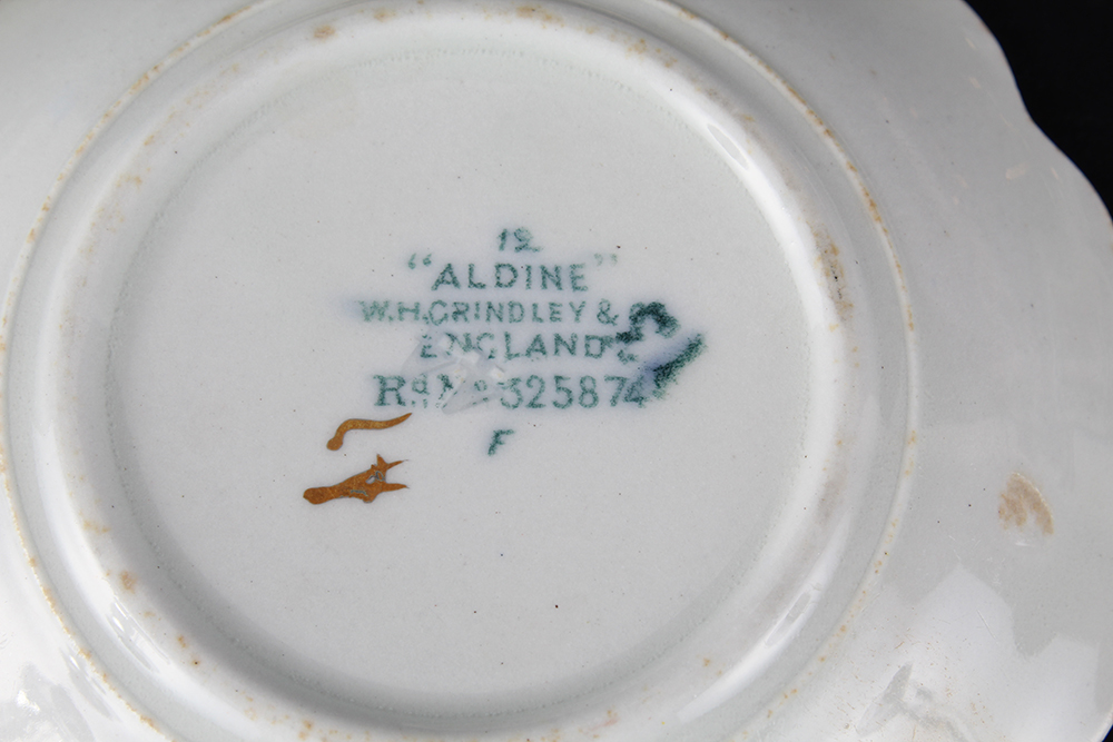 Variety of Butter Pat Plates and Other Small Porcelain Pieces