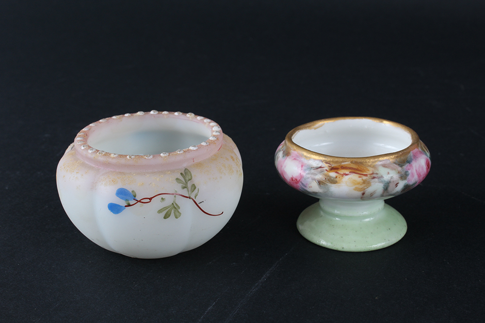 Variety of Butter Pat Plates and Other Small Porcelain Pieces