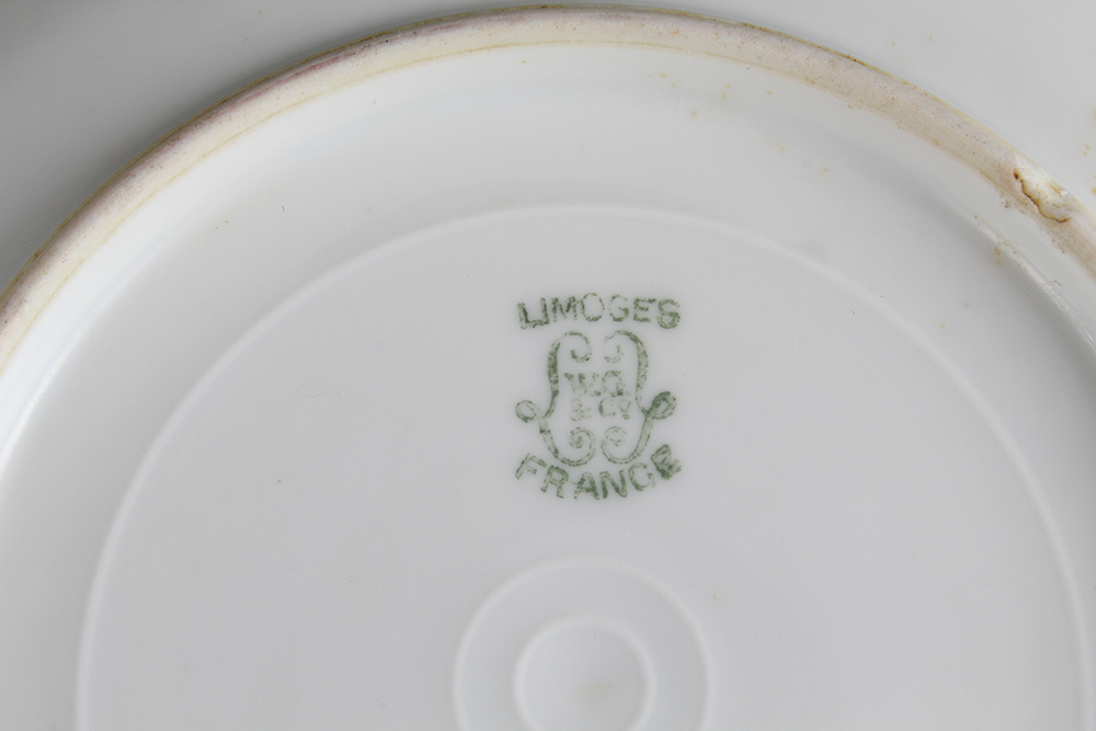 Limoges France Porcelain Plates