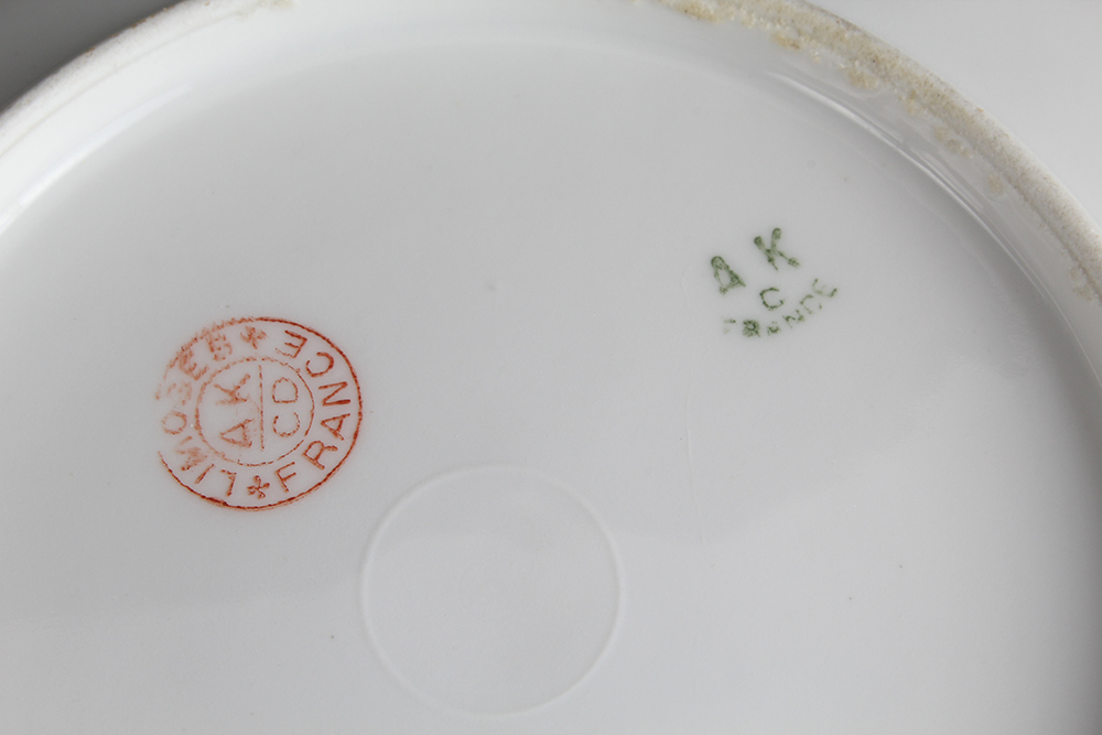 Limoges France Porcelain Plates