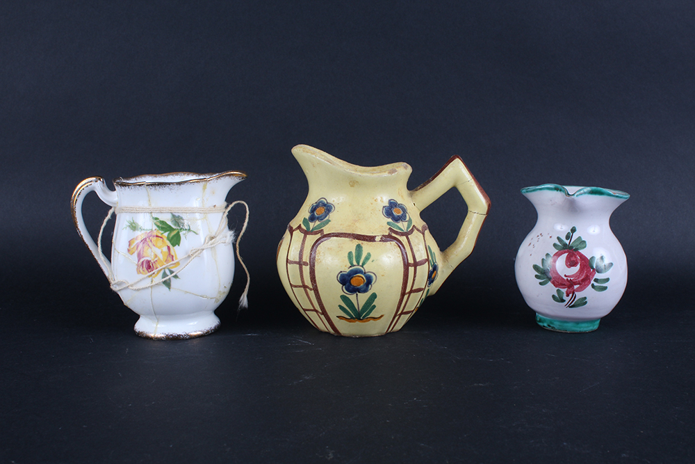 Collection of Ceramic and Porcelain Pitchers