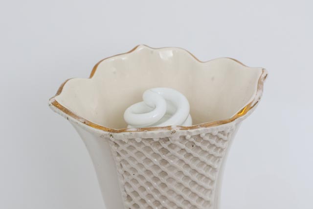 Vintage Cornucopia Table Lamp