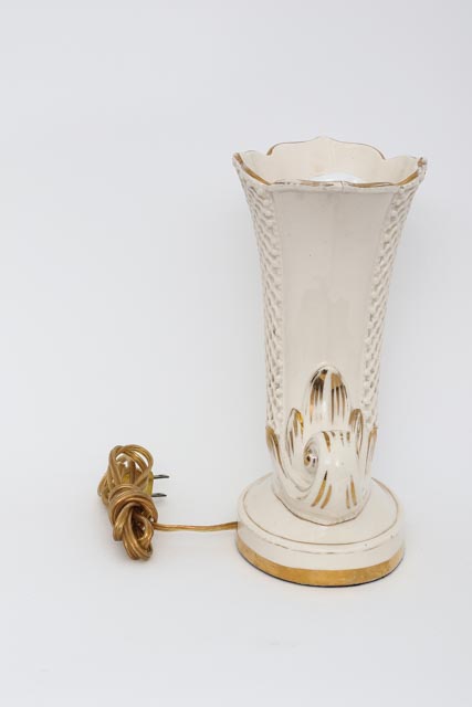 Vintage Cornucopia Table Lamp