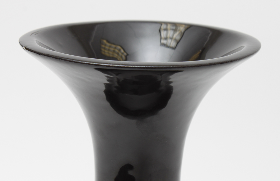 Dark Glass Vase