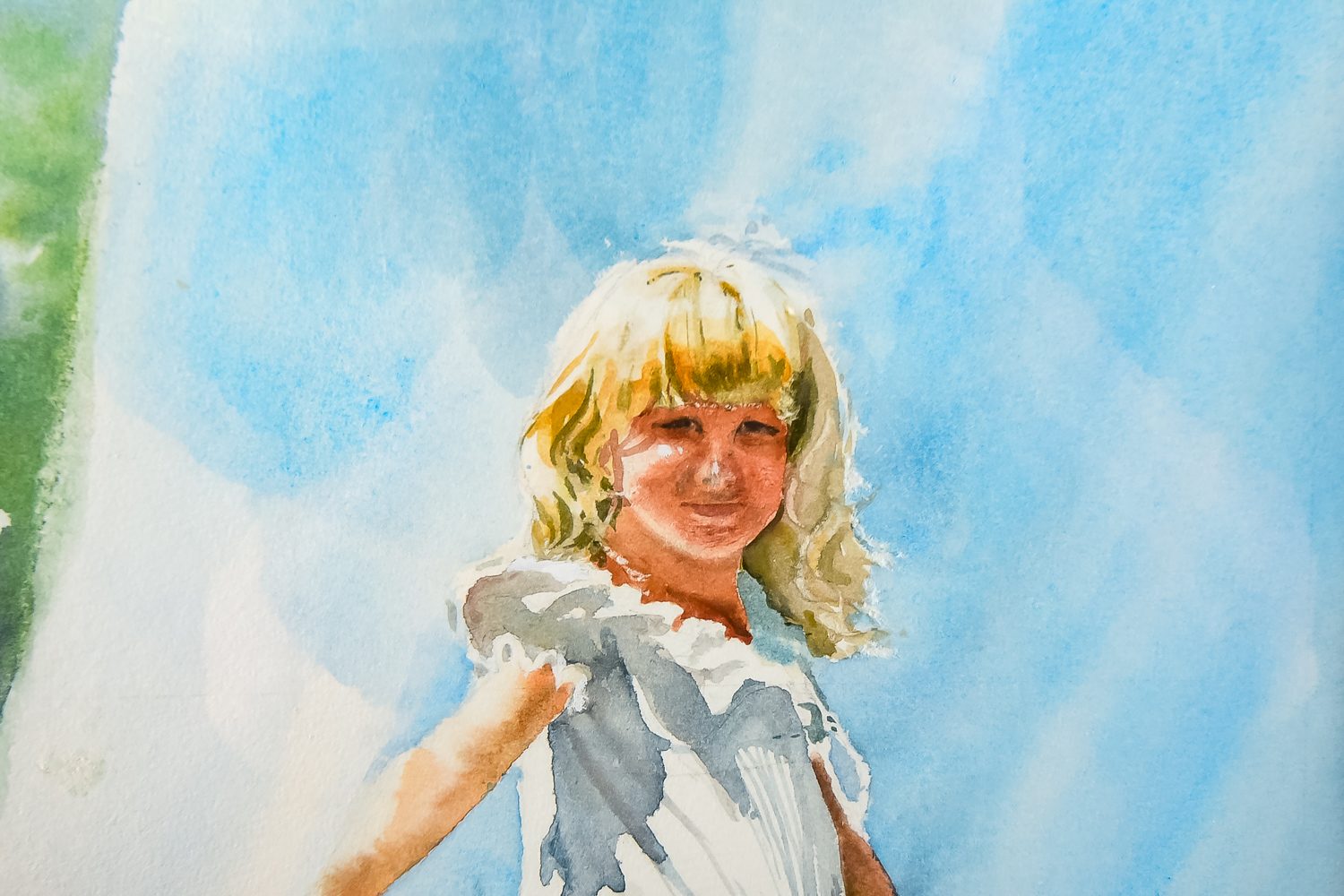 Original Vintage Paul Kethley Watercolor