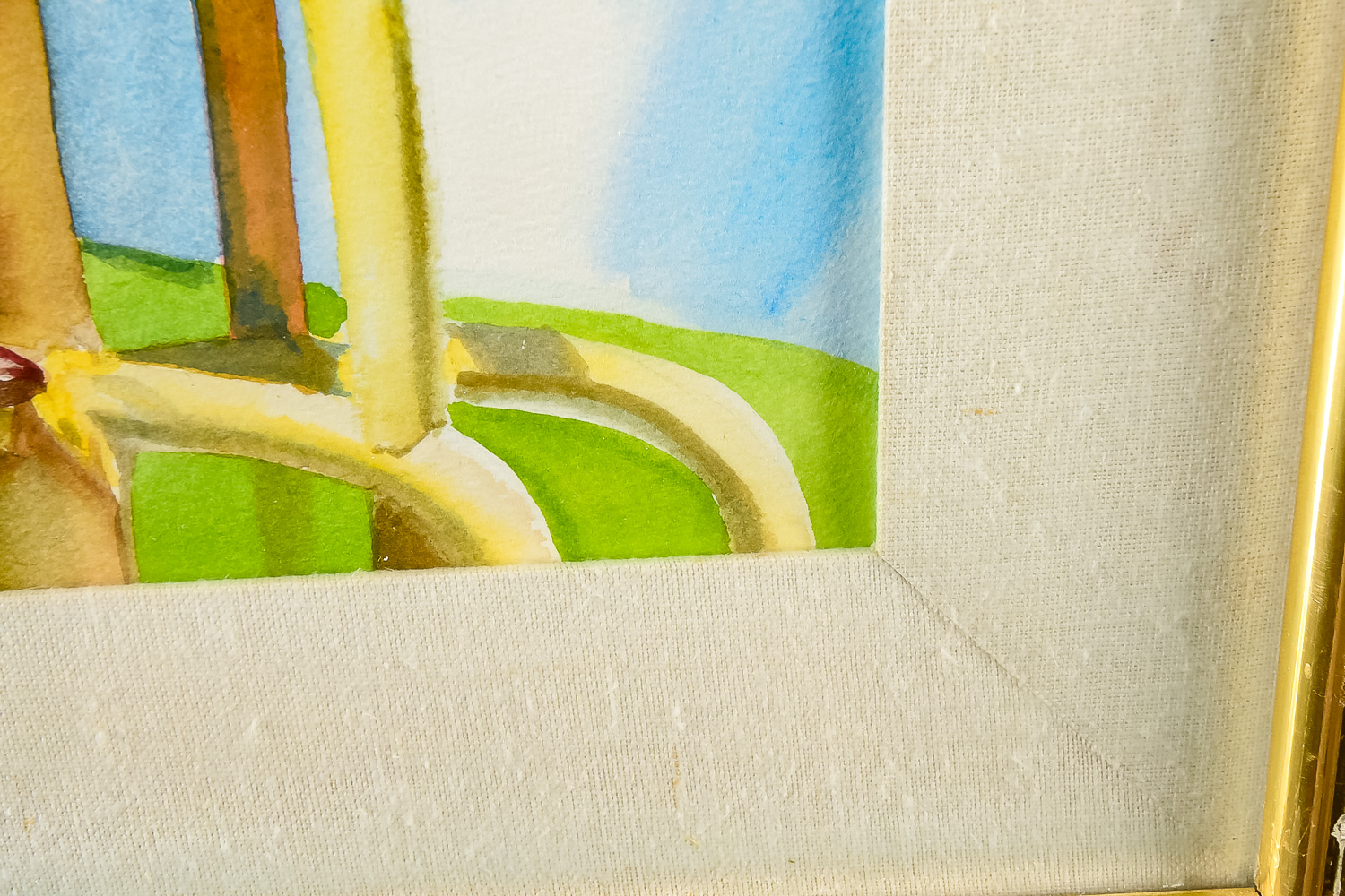 Original Vintage Paul Kethley Watercolor