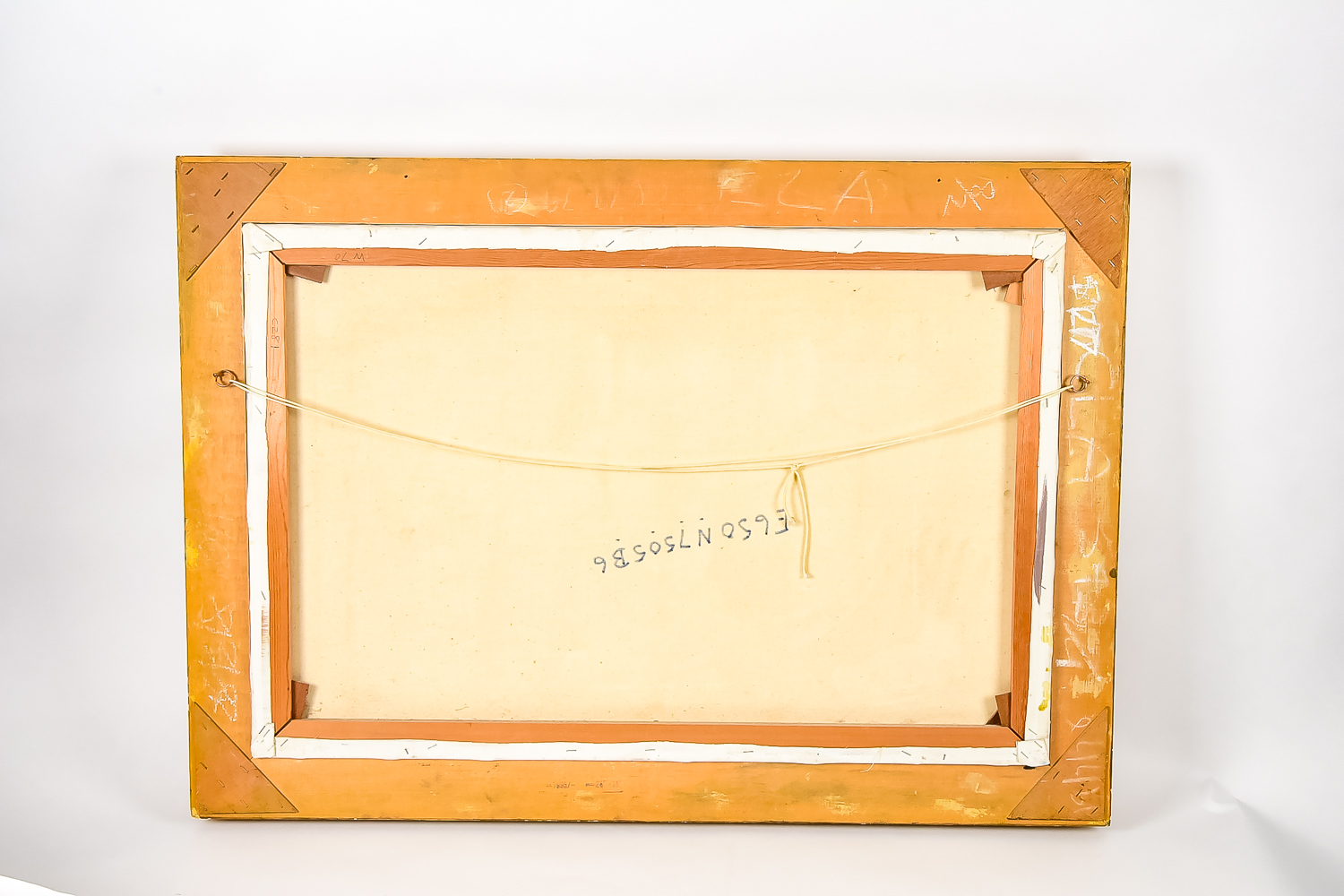 Vintage Oil Painting of Dutch Skaters