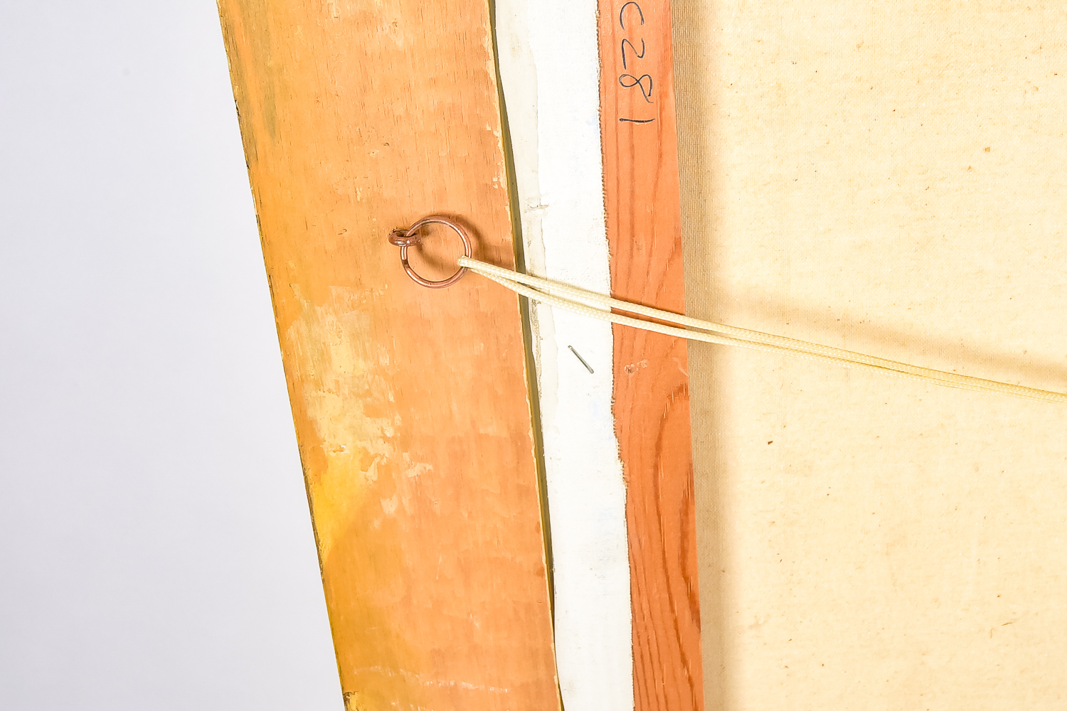 Vintage Oil Painting of Dutch Skaters