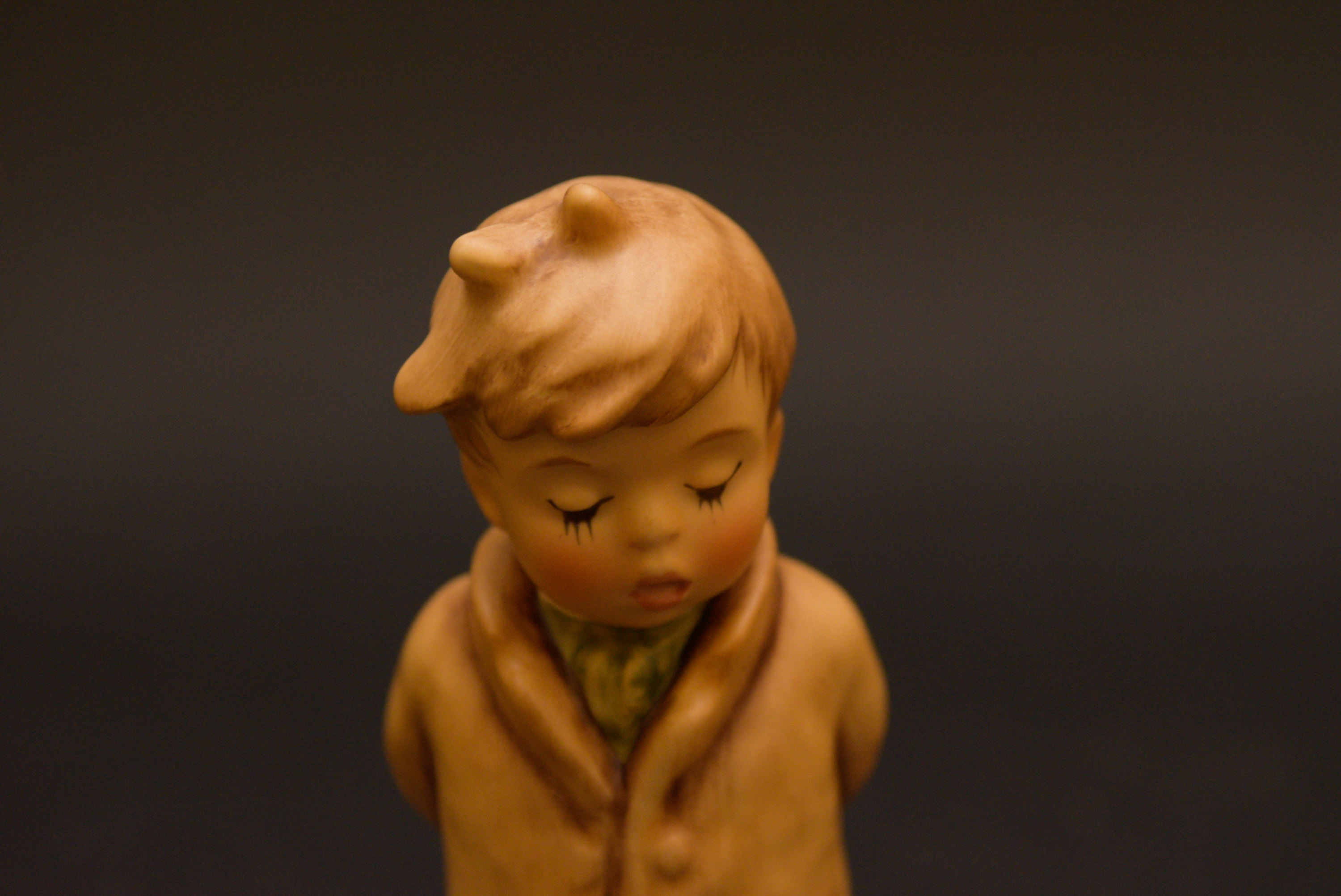 "Too Shy To Sing," "Honor Student" and "Sted Fast Suprano" Hummel Figurines