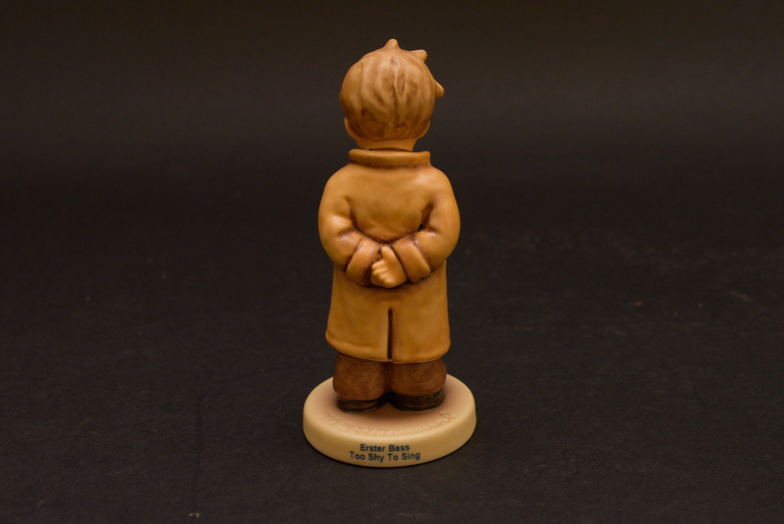 "Too Shy To Sing," "Honor Student" and "Sted Fast Suprano" Hummel Figurines