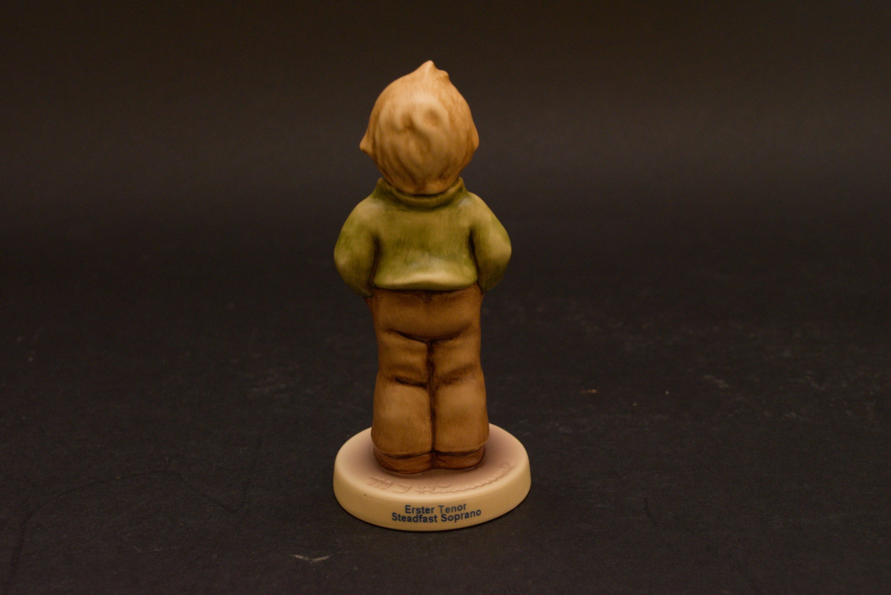 "Too Shy To Sing," "Honor Student" and "Sted Fast Suprano" Hummel Figurines