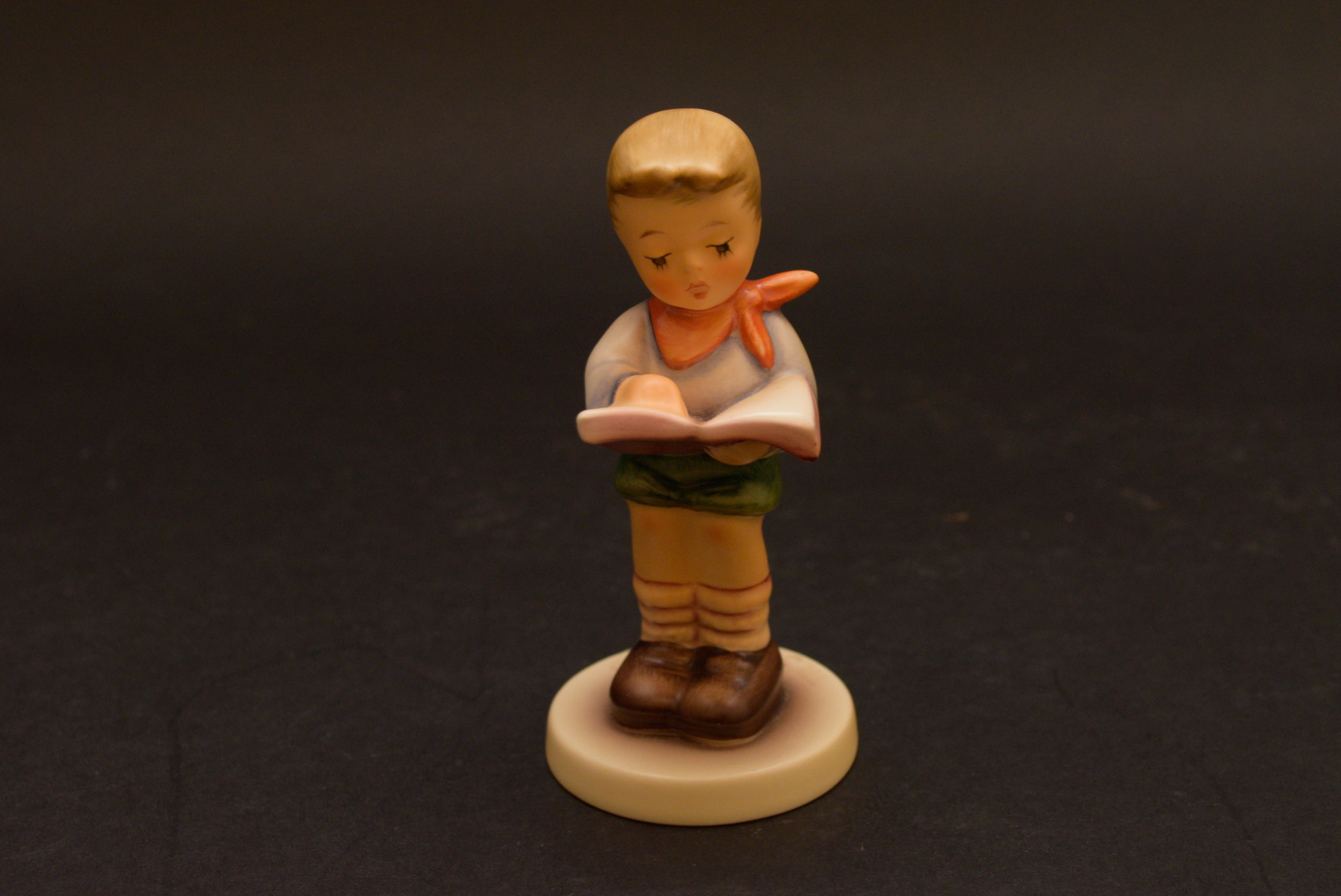 "Too Shy To Sing," "Honor Student" and "Sted Fast Suprano" Hummel Figurines