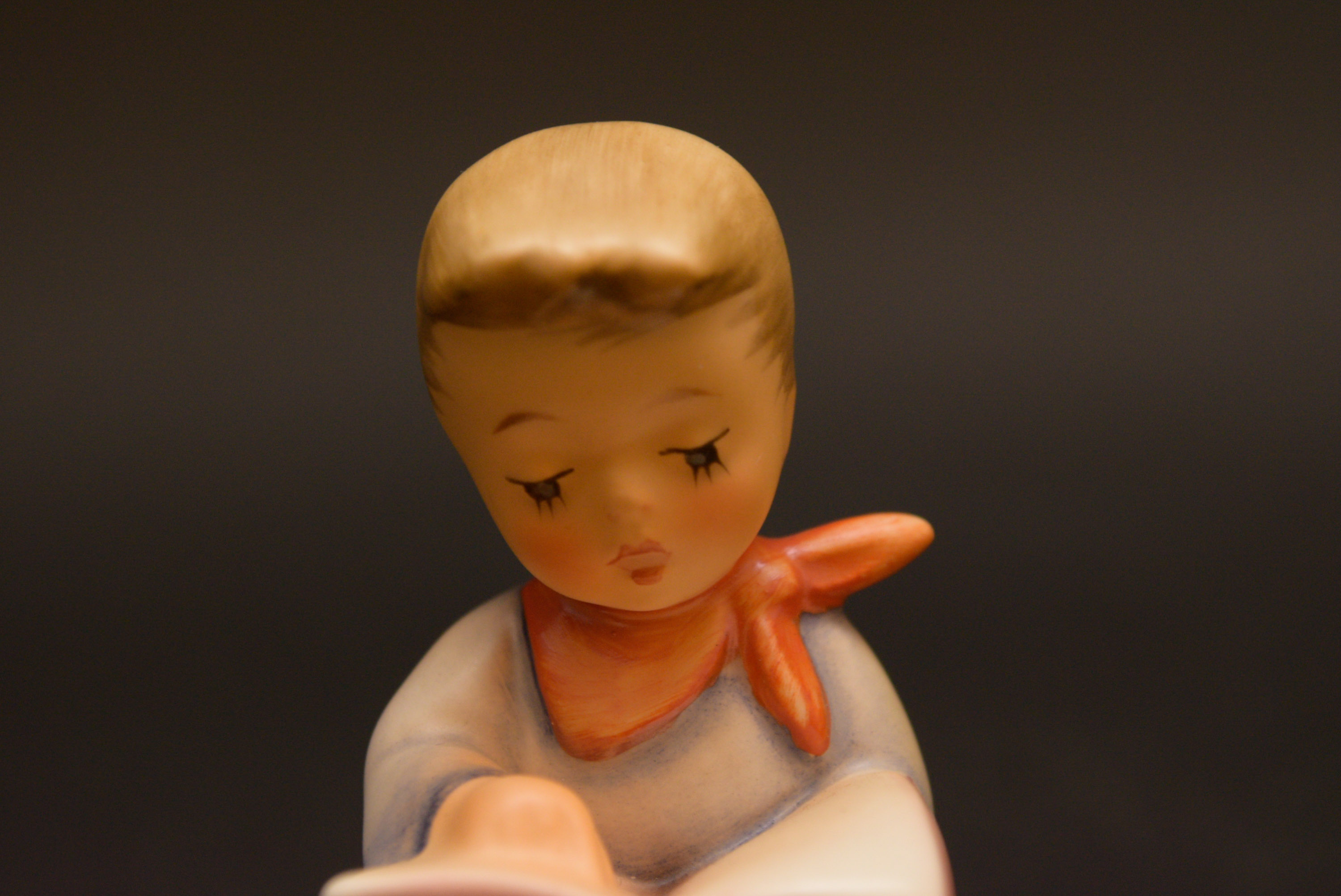 "Too Shy To Sing," "Honor Student" and "Sted Fast Suprano" Hummel Figurines
