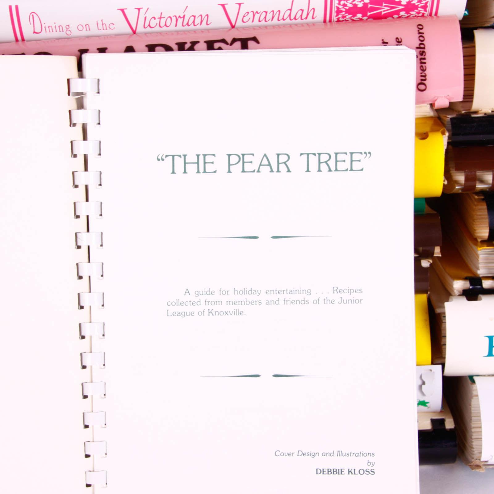 Variety of Spiral-Bound Cookbooks