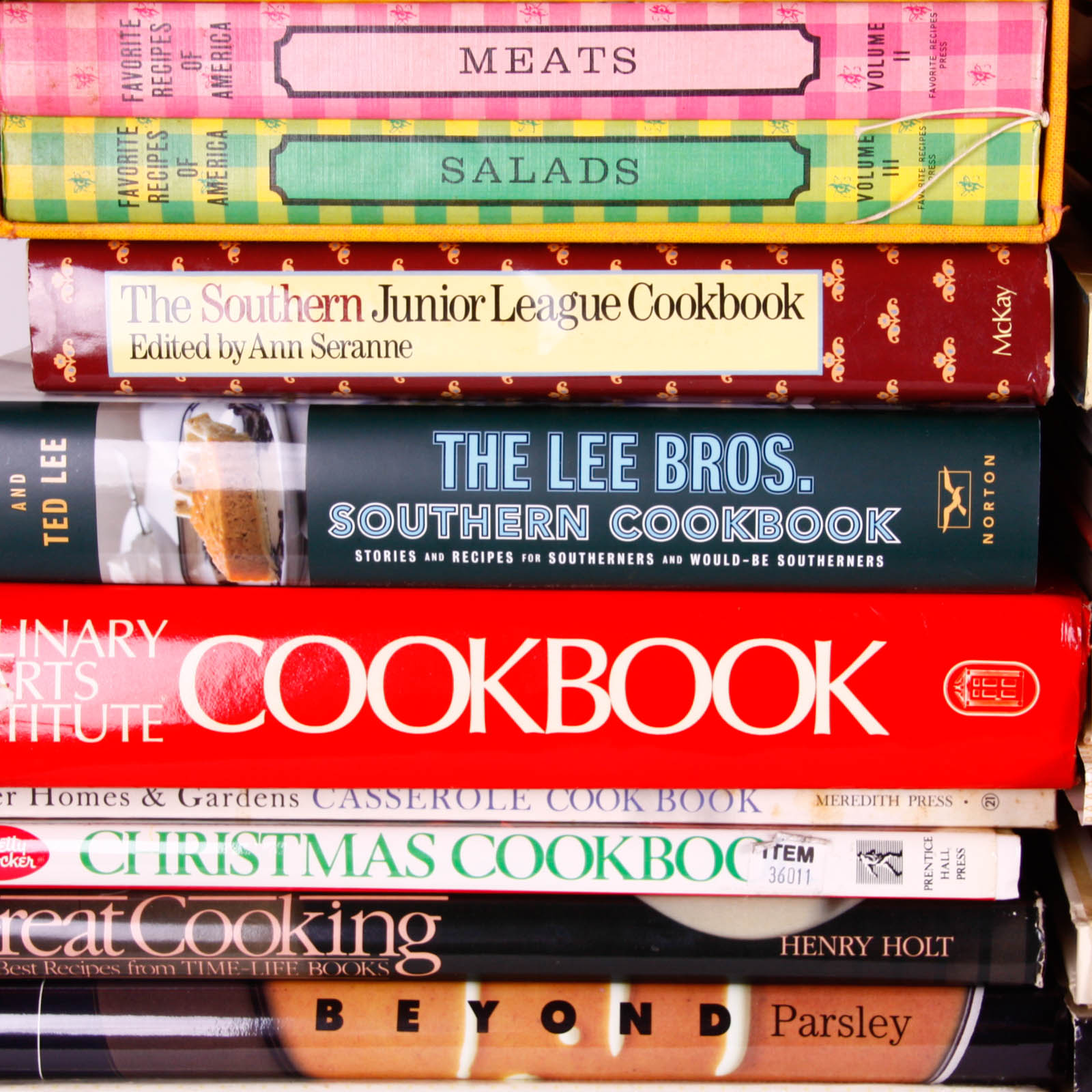 Assorted Hardback Cookbooks