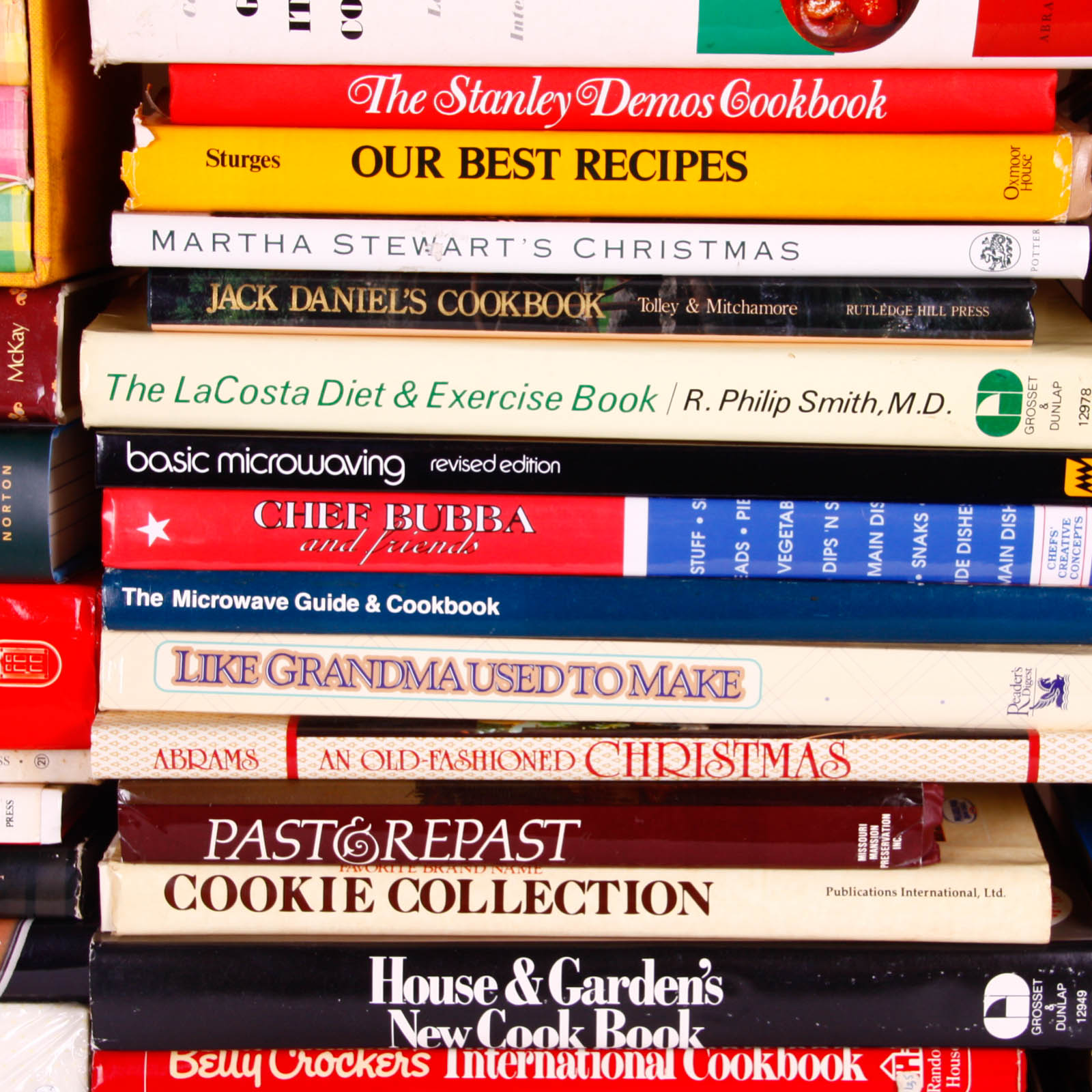 Assorted Hardback Cookbooks