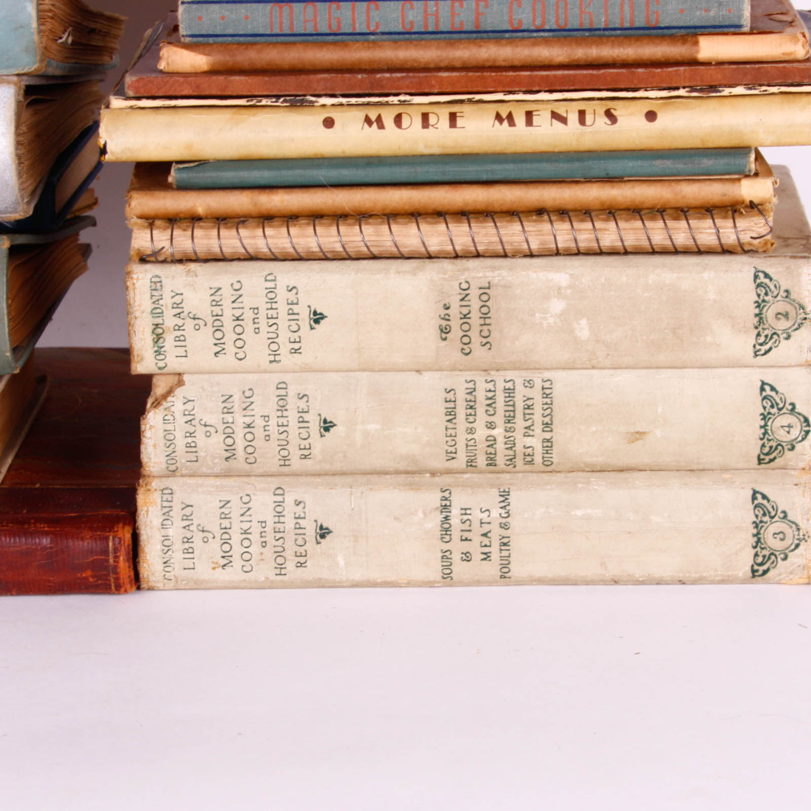 Vintage Cookbooks from Before the 1940's