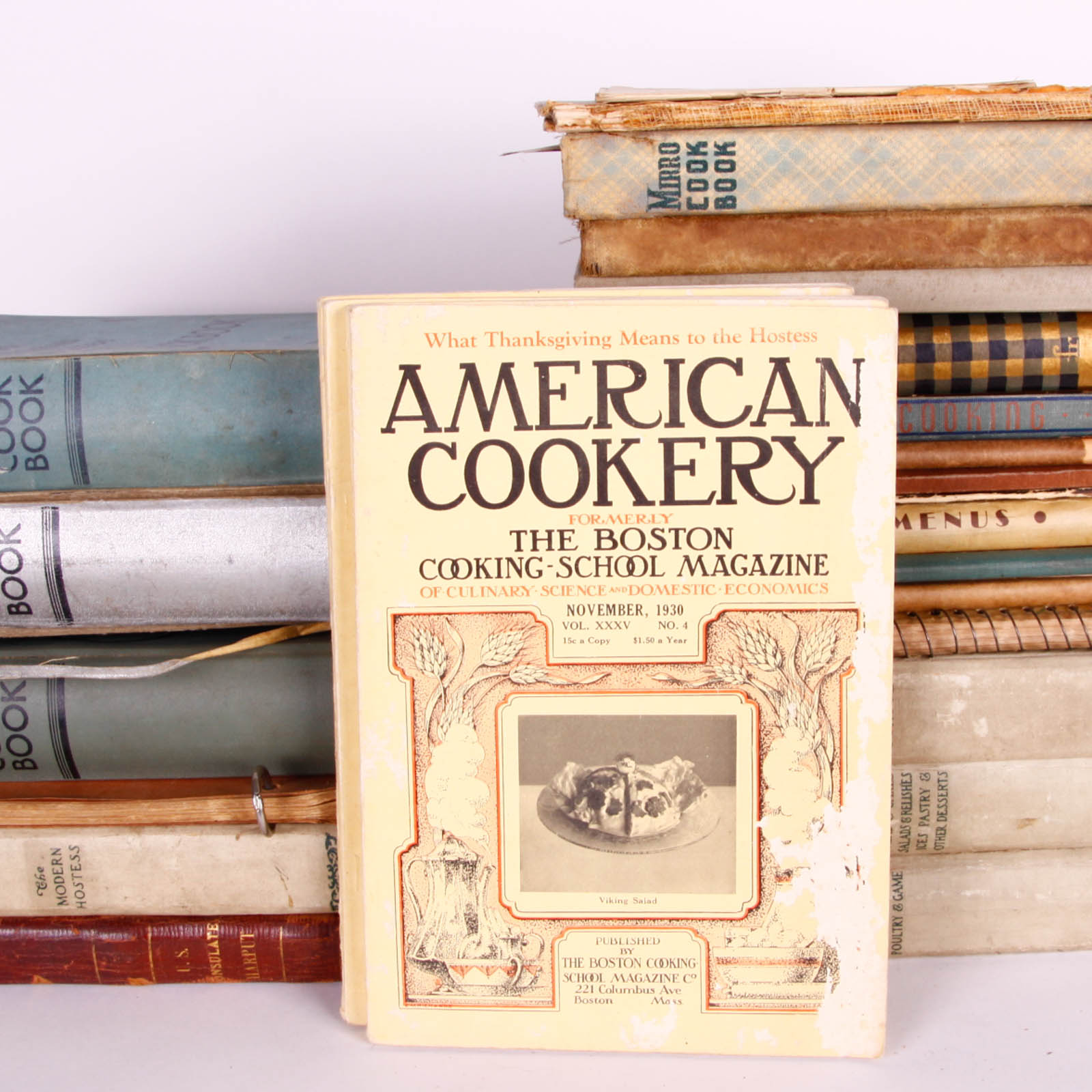 Vintage Cookbooks from Before the 1940's