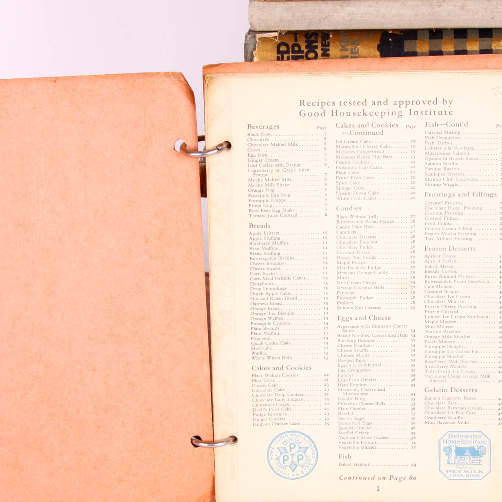 Vintage Cookbooks from Before the 1940's