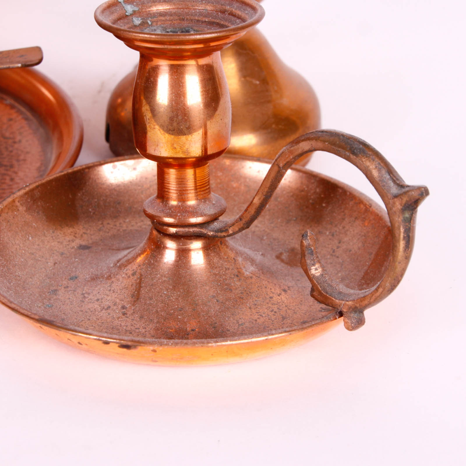 Selection of Small Copper Decor, Pots, and More