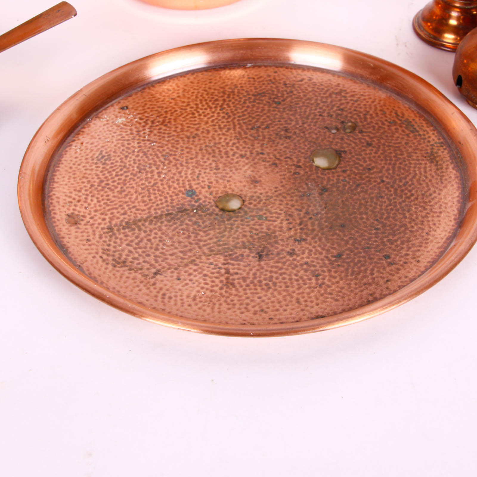 Selection of Small Copper Decor, Pots, and More