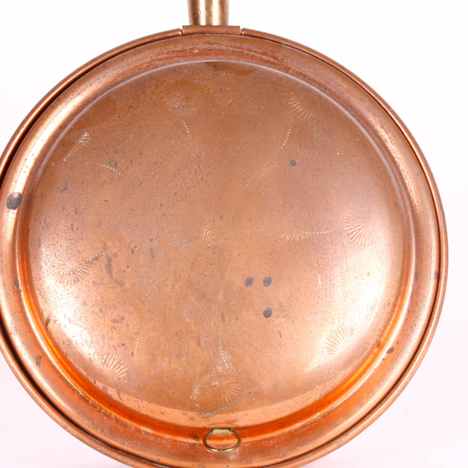 Vintage Copper Bed Warmer