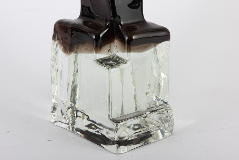 Hand Blown Art Glass Bird Statue