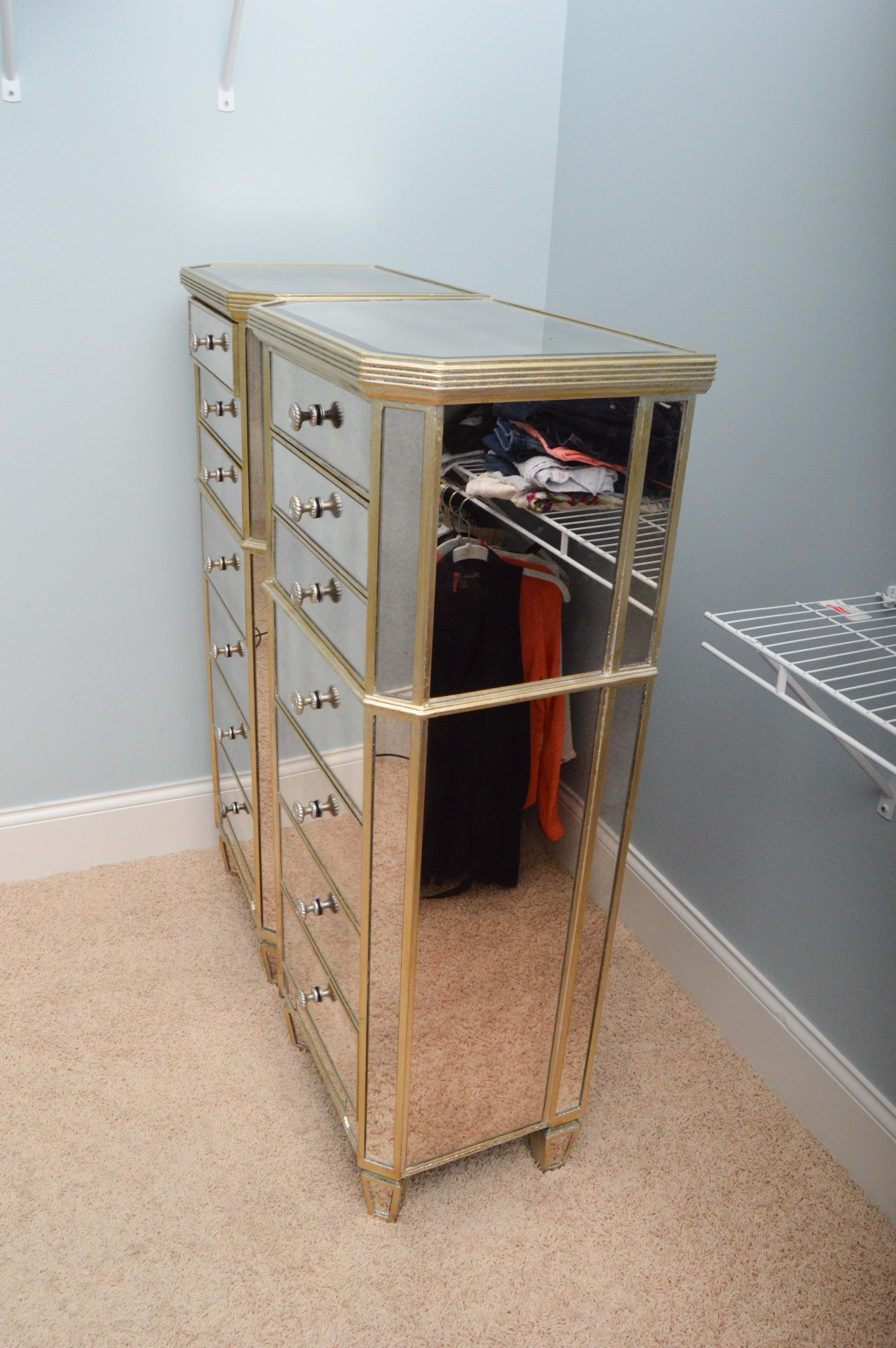 Zhong Shun Wood Art Co. Mirrored Lingerie Chests