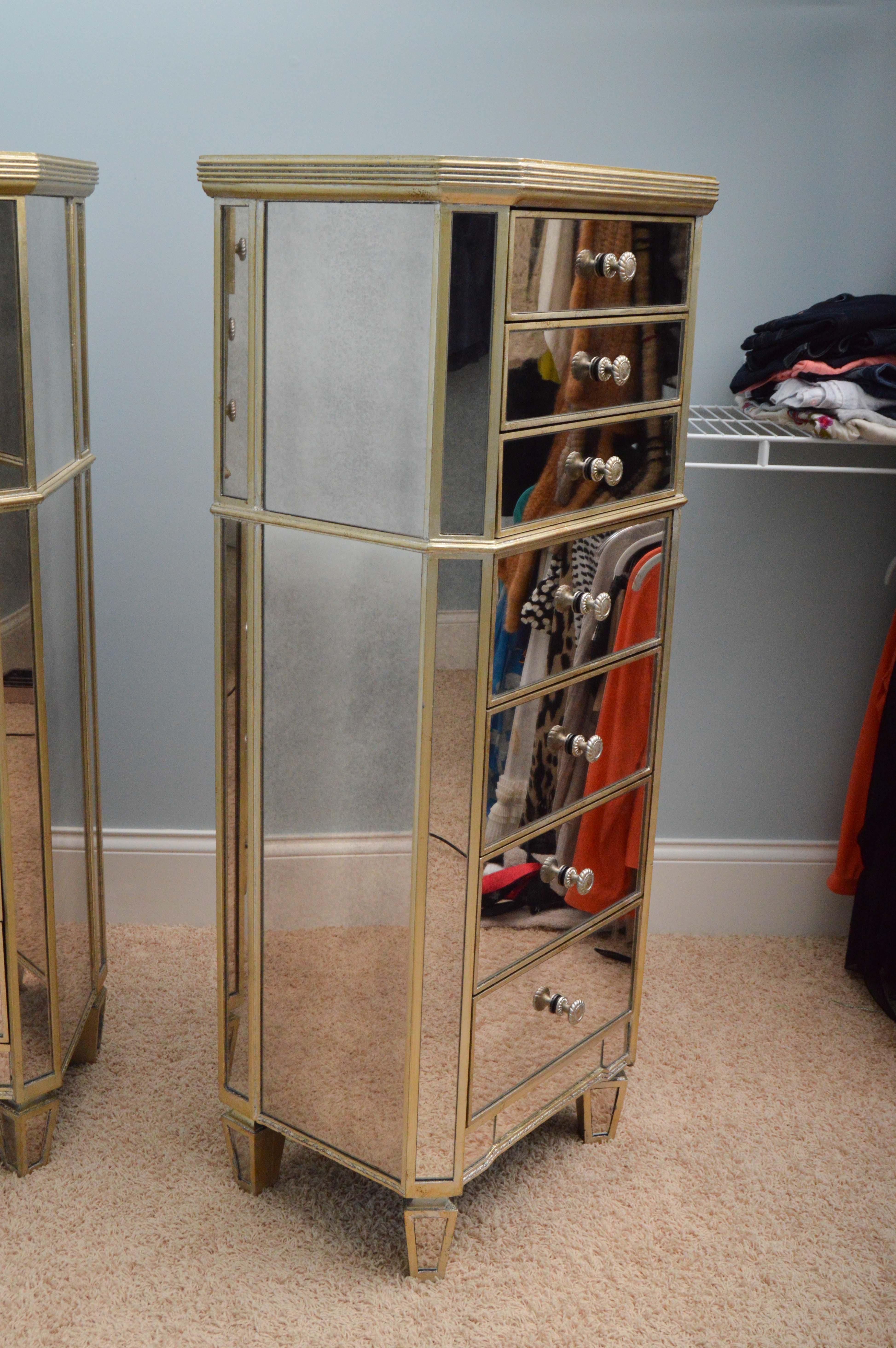 Zhong Shun Wood Art Co. Mirrored Lingerie Chests