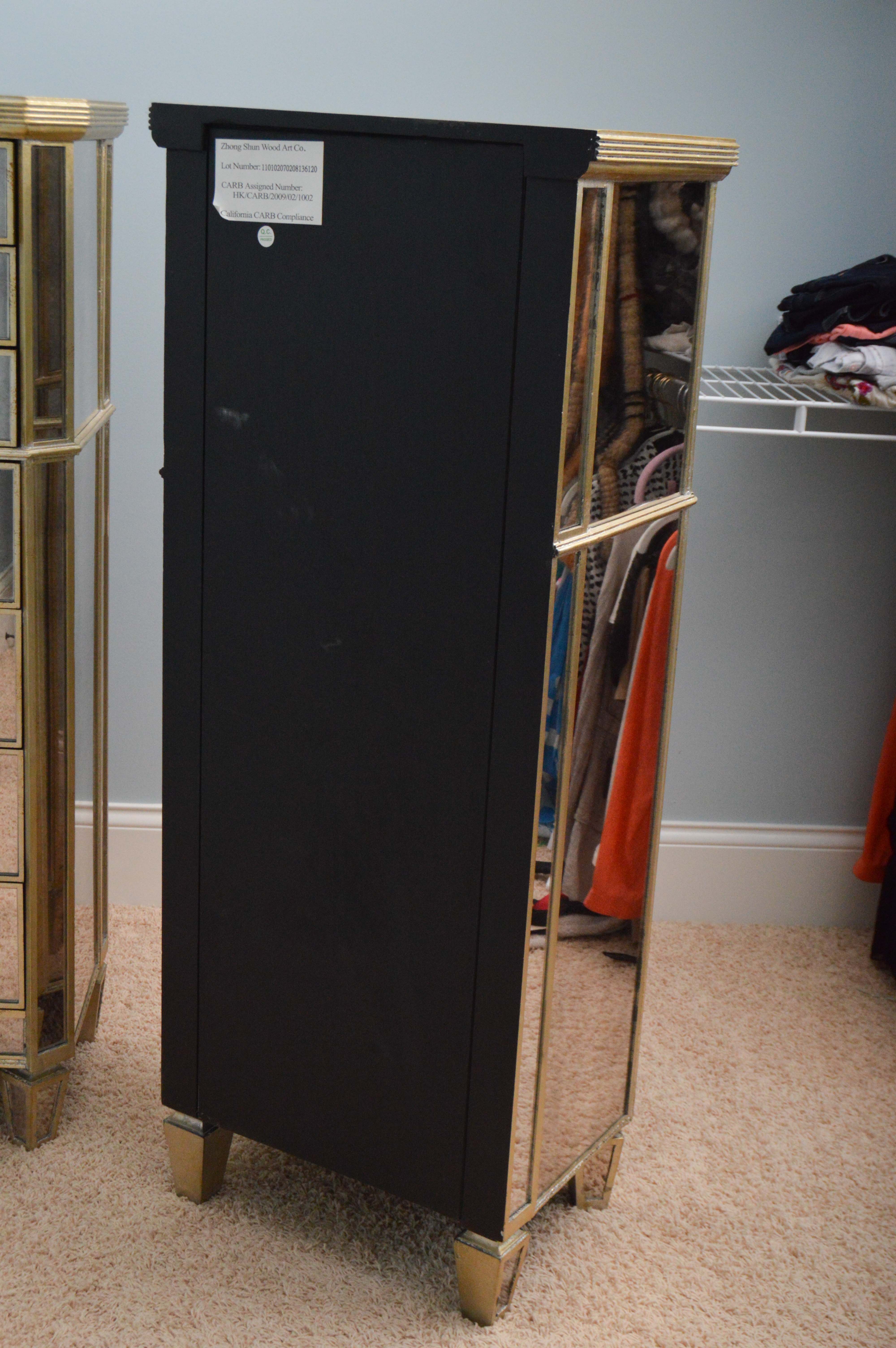 Zhong Shun Wood Art Co. Mirrored Lingerie Chests