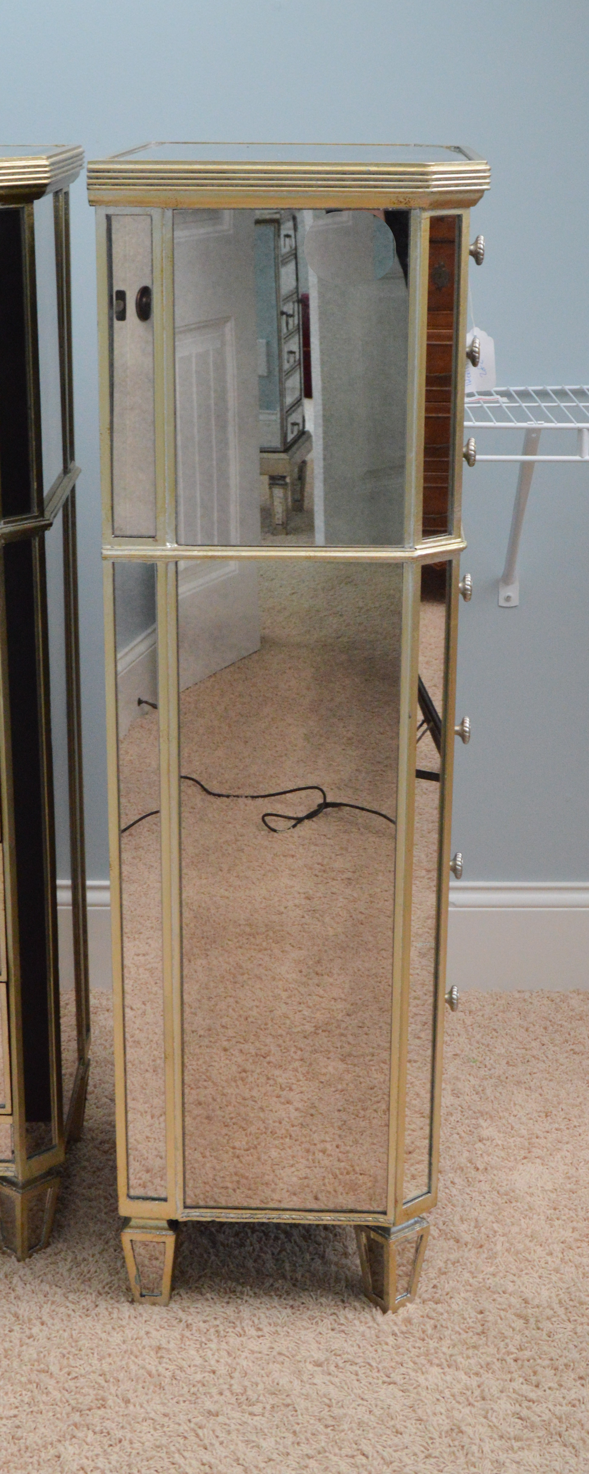 Zhong Shun Wood Art Co. Mirrored Lingerie Chests