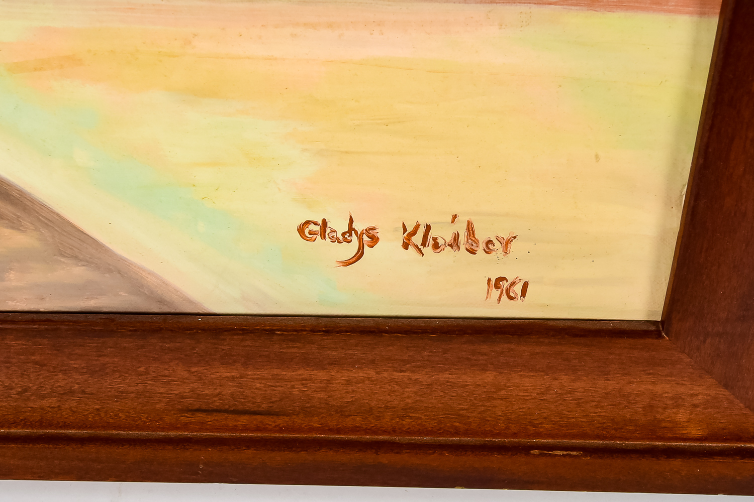 Signed Gladys Kleiber Floral Still Life Painting