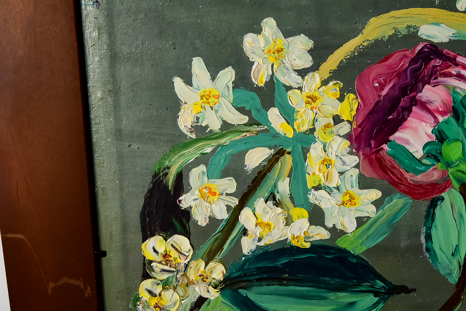 Signed Gladys Kleiber Floral Still Life Painting