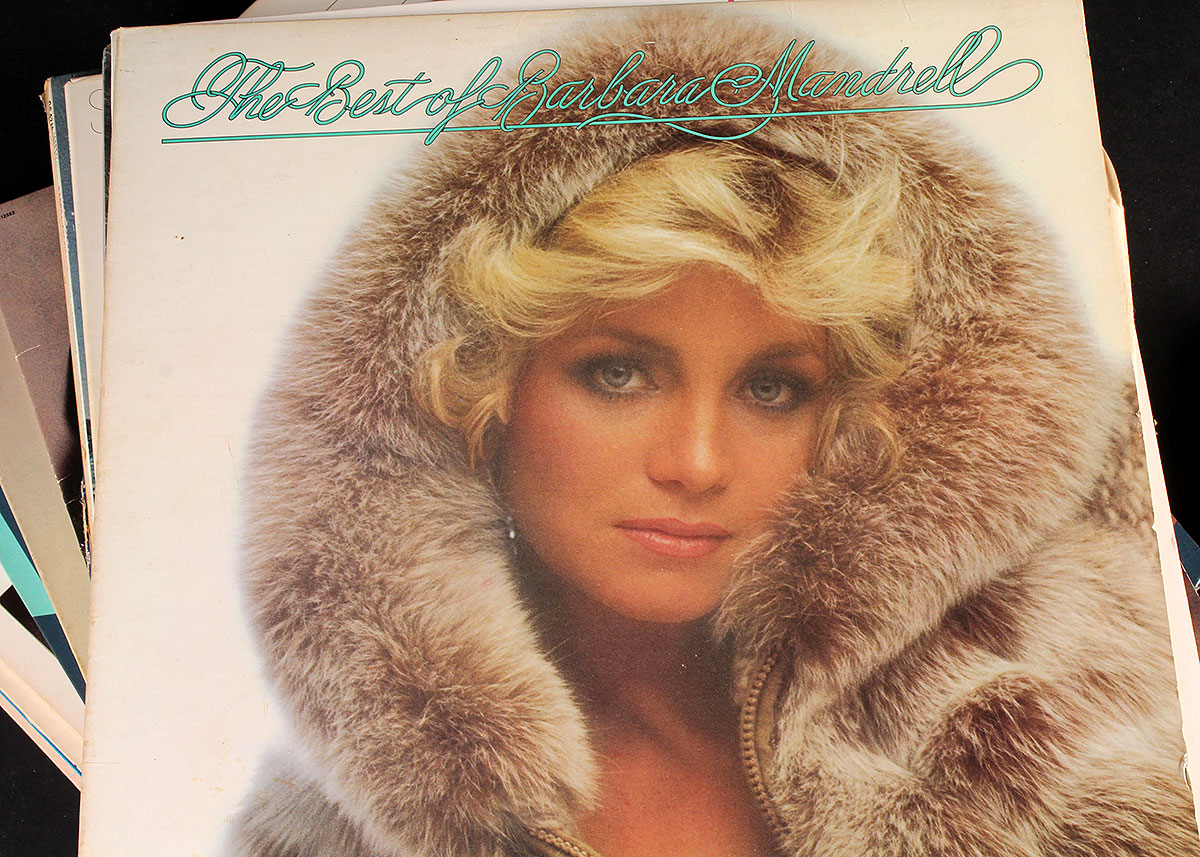 Collection of Female Pop and Country 33 RPM Records