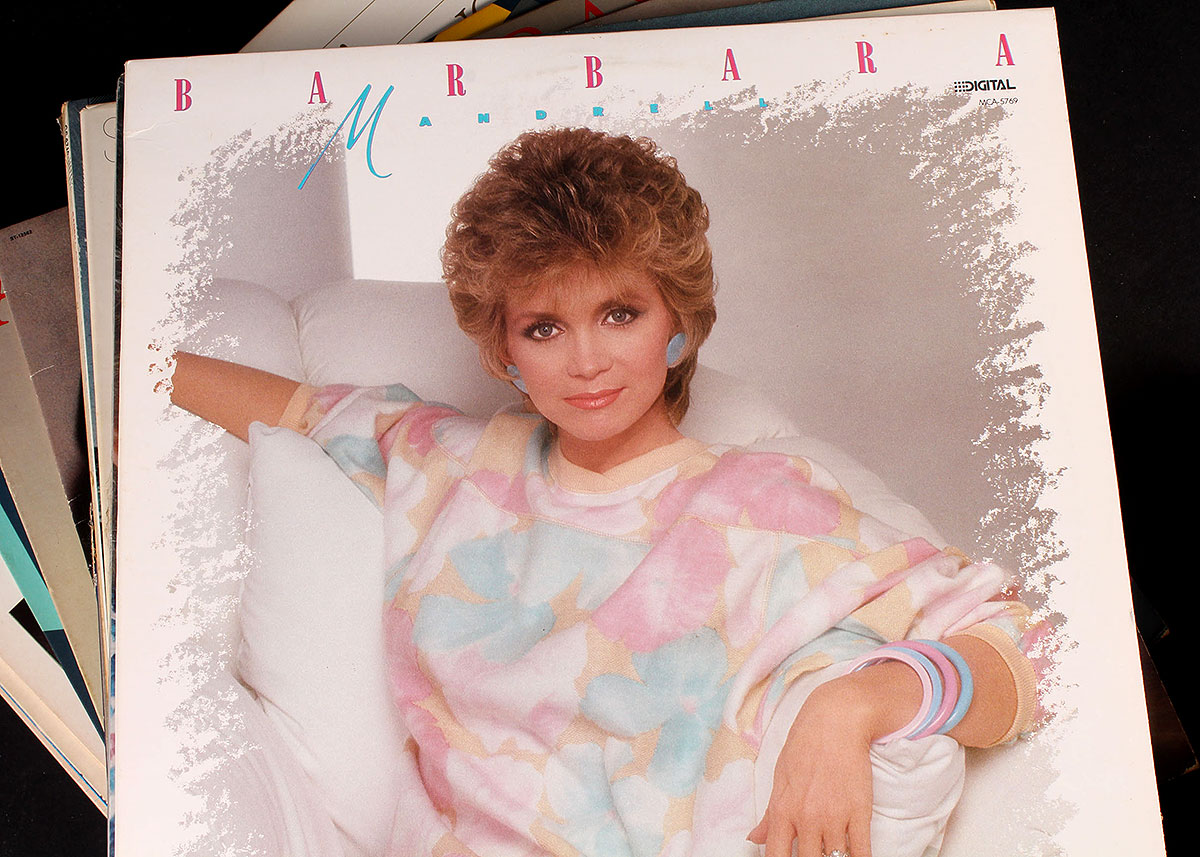 Collection of Female Pop and Country 33 RPM Records